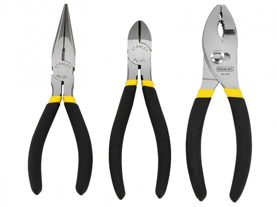 Stanley Tools Pliers Set, 3 Piece