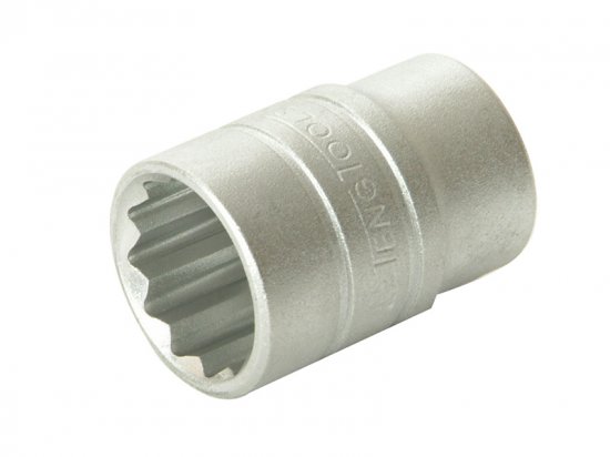 Teng Bi-Hexagon Socket 12-Point Regular A/F 1/2in Drive 3/8in