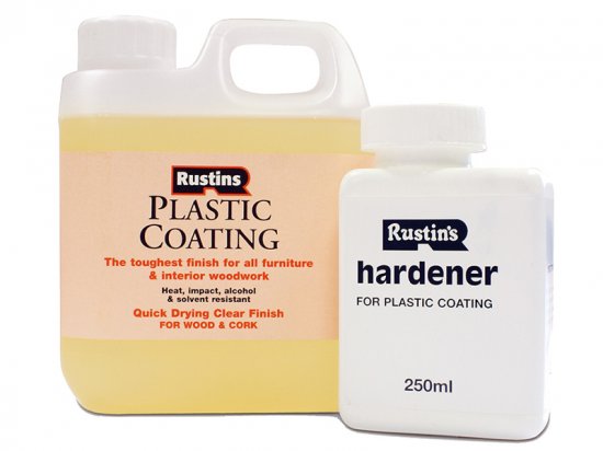 Rustins Plastic Furniture Coating Gloss 1 litre