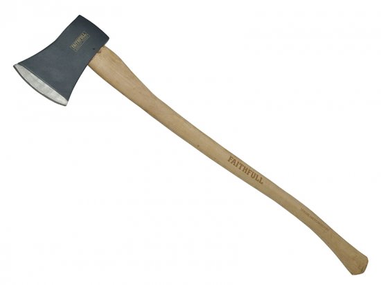 Faithfull Felling Axe Hickory Handle 2.0kg (4.1/2 lb)