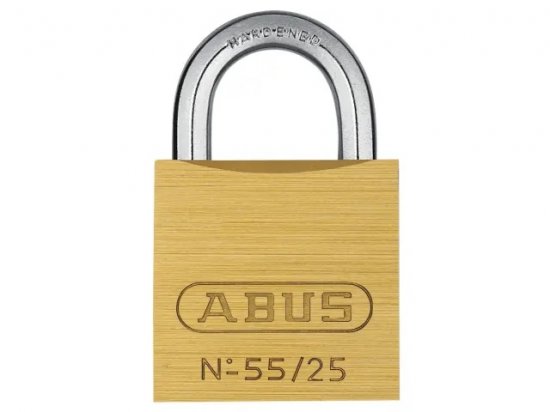 Abus 55/25mm Brass Padlock Keyed Alike 5251