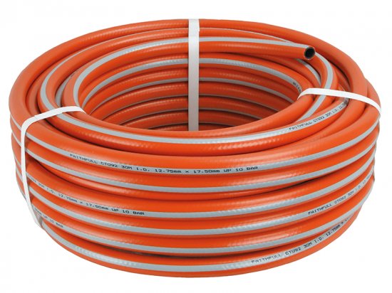 Faithfull Prestige Heavy-Duty Garden Hose 30m 12.5mm (1/2in) Diameter