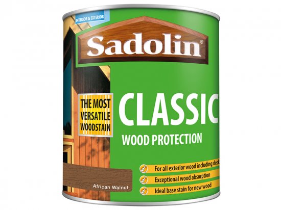 Sadolin Classic Wood Protection African Walnut 1 litre