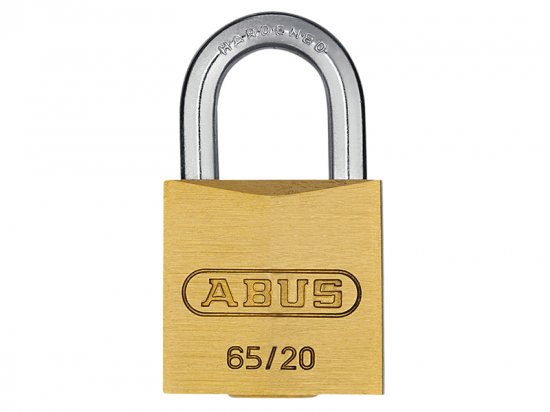 Abus 65/20mm Brass Padlock