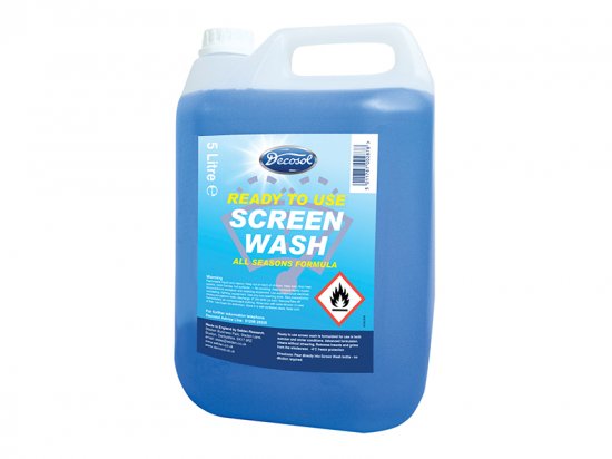 Decosol Ready Mixed Screenwash All Seasons Formula 5 litre