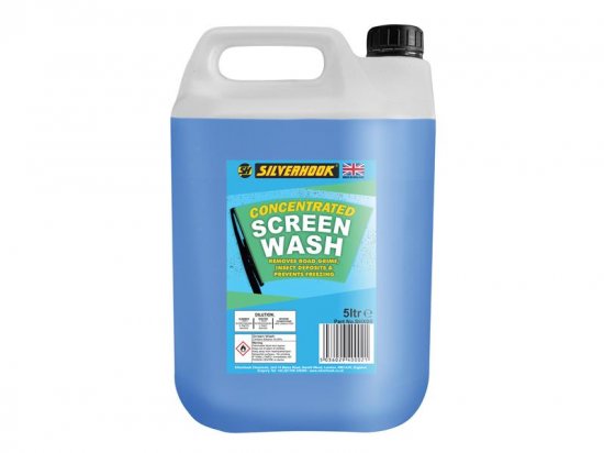 Silverhook Concentrated All Seasons Screen Wash 5 litre