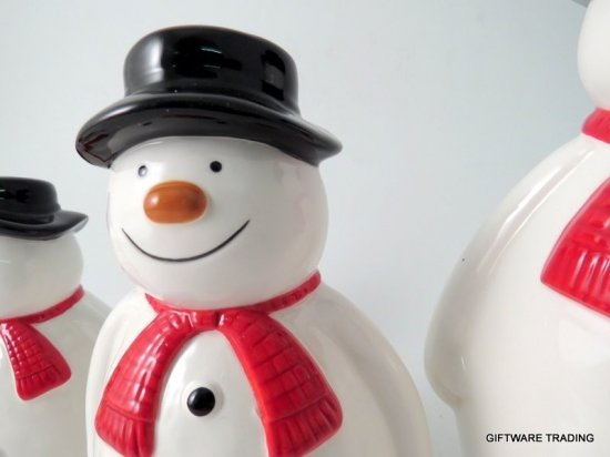 Giftware Trading Ceramic Snowman 9.6cm