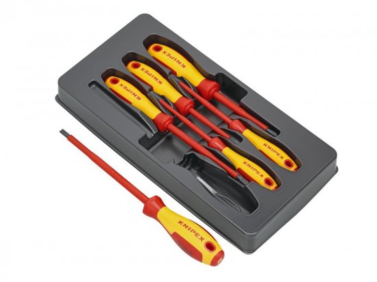 Knipex VDE Screwdriver Set 6 Piece