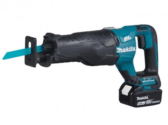 Makita DJR187RTE Brushless LXT Reciprocating Saw 18V 2 x 5.0Ah Li-ion