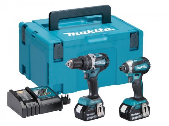 Makita DLX2180TJ Brushless Twin Pack 18V2 x 5.0Ah Li-ion