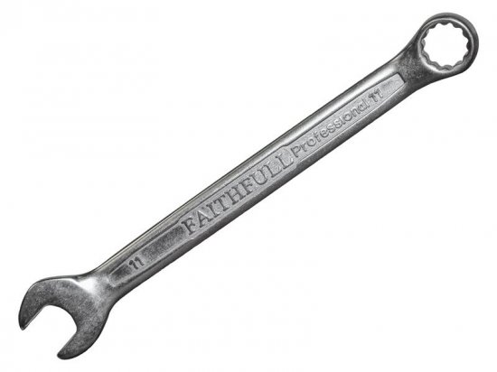 Faithfull Combination Spanner CV Satin Finish 11mm