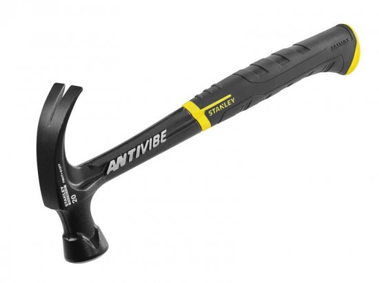 Stanley Tools FatMax AntiVibe All Steel Curved Claw Hammer 570g (20oz)