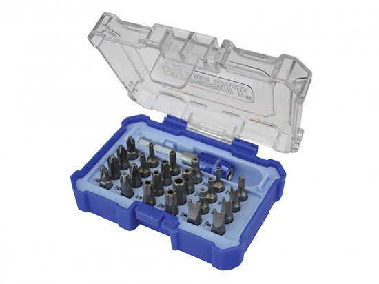 Faithfull Quick-Change S2 Security Bit Set 25 Piece