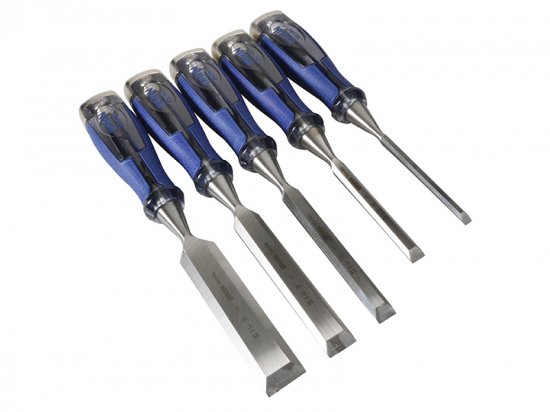 Irwin M750 Splitproof Pro Bevel Edge Chisel Set 5 Piece