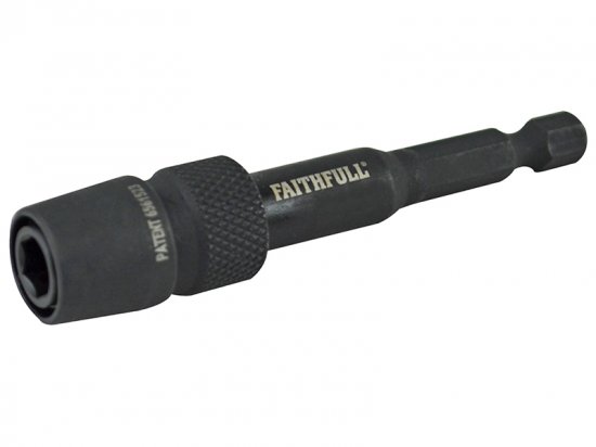 Faithfull Impact Rated Universal Bit Holder 75mm