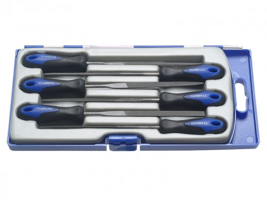 Faithfull Precision Needle File Set 6 Piece