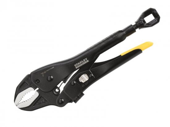 Stanley Tools FatMax Curved Jaw Lockgrip Pliers 180mm