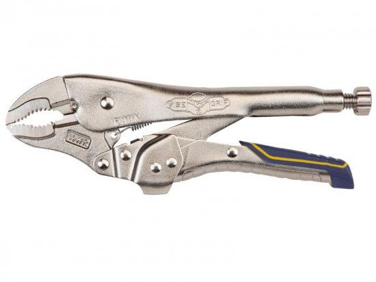 Irwin 10WR Fast Release Curved Jaw Locking Pliers with Wire Cutter 254mm (10in)