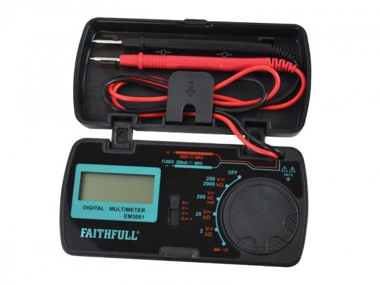 Faithfull Pocket Portable Multimeter