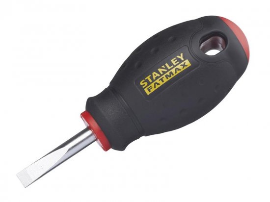 Stanley Tools FatMax Stubby Screwdriver Parallel Tip 5.5 x 30mm