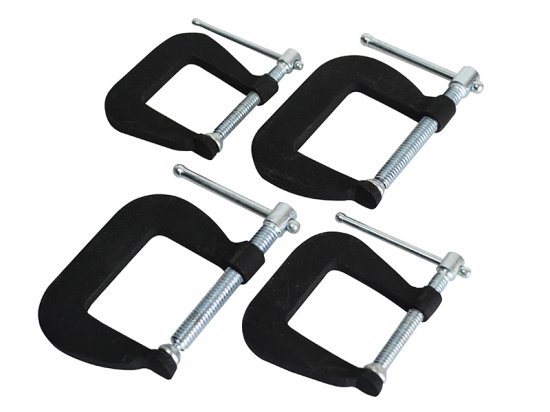 Faithfull Forged Mini Clamp Set 4 Piece