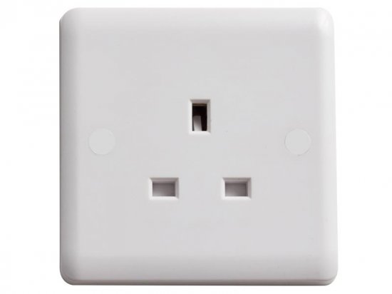 Deta Unswitched Socket 1-Gang 13A