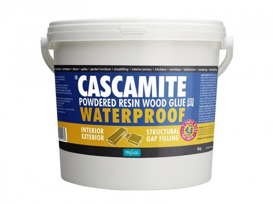 Polyvine Cascamite One Shot Structural Wood Adhesive Tub 3kg