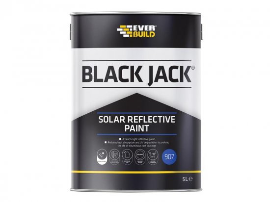 Everbuild Black Jack 907 Solar Reflective Paint 5 litre