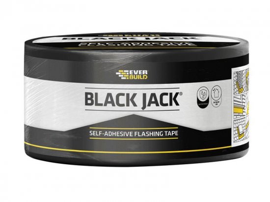 Everbuild Black Jack Flashing Tape Trade 450mm x 10m