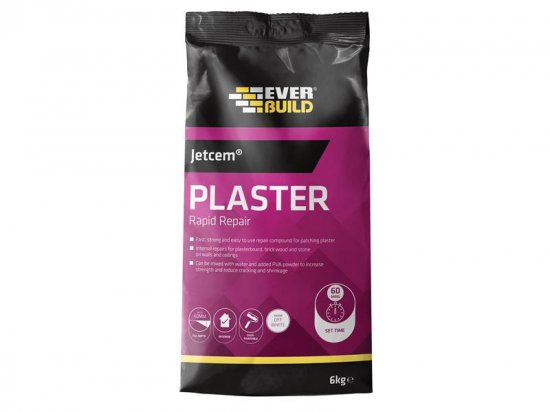 Everbuild Jetcem Quick Set Patching Plaster 6kg