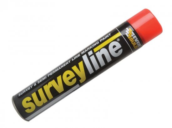 Everbuild Survey Line Marker Spray Red 700ml