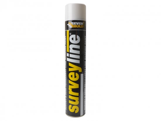 Everbuild Survey Line Marker Spray White 700ml