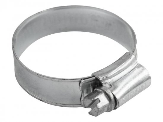 Faithfull 1M Stainless Steel Hose Clip 32 - 45mm