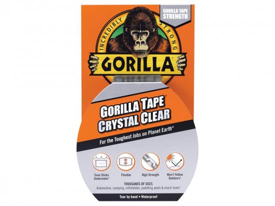 Gorilla Glue Gorilla Tape 48mm x 8.2m Crystal Clear