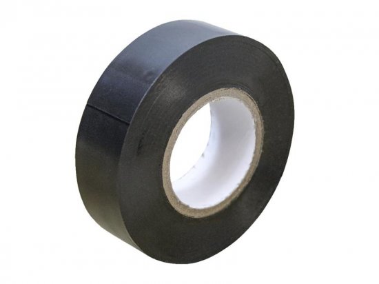 Faithfull PVC Electrical Tape Black 19mm x 20m