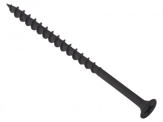 ForgeFix Drywall Screw Phillips Bugle Head SCT Black Phosp 4.2 x 75mm (Bulk Box of 500)