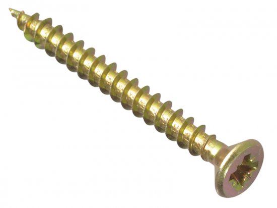 ForgeFix Multi-Purpose Pozi Compatible Screw CSK ST ZYP 4.5 x 45mm (Box of 200)