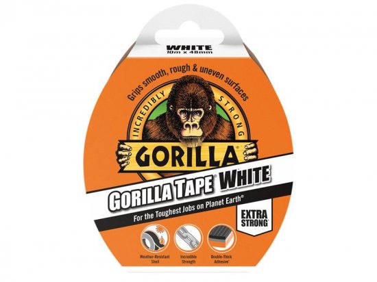 Gorilla Glue Gorilla Tape 48mm x 10m White