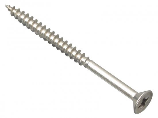 ForgeFix Multi-Purpose Pozi Compatible Screw CSK ST S/Steel 5.0 x 70mm (Box of 100)