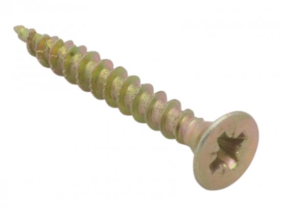 ForgeFix Spectre PZ Compatible Wood Screw CSK ZYP 4.0 x 30mm (Box of 200)