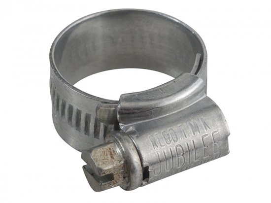 Jubilee 0 Zinc Protected Hose Clip 16 - 22mm (5/8 - 7/8in)