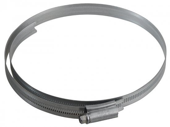 Jubilee 7.1/2in Zinc Protected Hose Clip 158 - 190mm (6.1/4 - 7.1/2in)