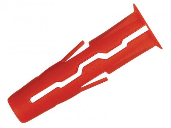 Rawlplug Red UNO Plugs 6 x 28mm (Pack of 1000)