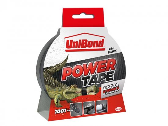 UniBond Powertape 50mm x 25m Black