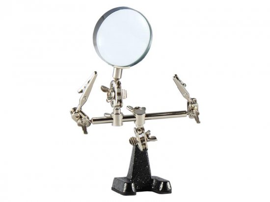 Weller Helping Hands Holder - 2 Arms & Magnifier