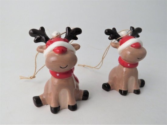 Giftware Trading Sitting Gonk Reindeer Decoration