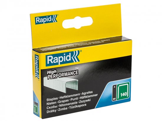 Rapid 140/8 8mm Galvanised Staples (Box 2000)