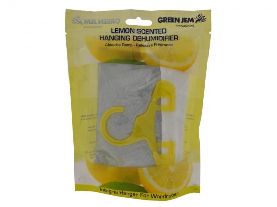 Green Jem Scented Hanging Dehumidifier - Lemon