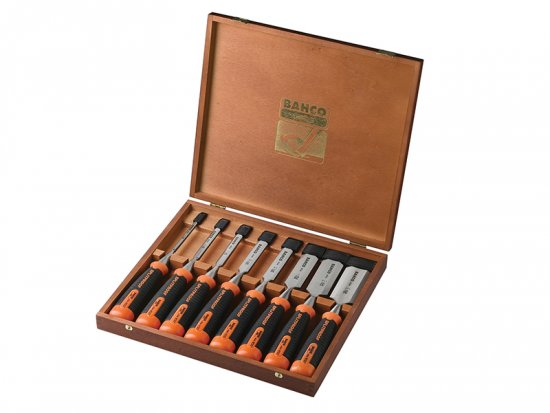 Bahco 434-S8 Bevel Edge Chisel Set 8 Piece