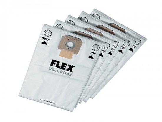 Flex Power Tools Fleece Filter Bags (Pack 5)